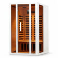 Home Infrared Sauna Built for Daily Wellness, FAR Therapy, Low EMF Carbon Heaters, Hemlock Wood