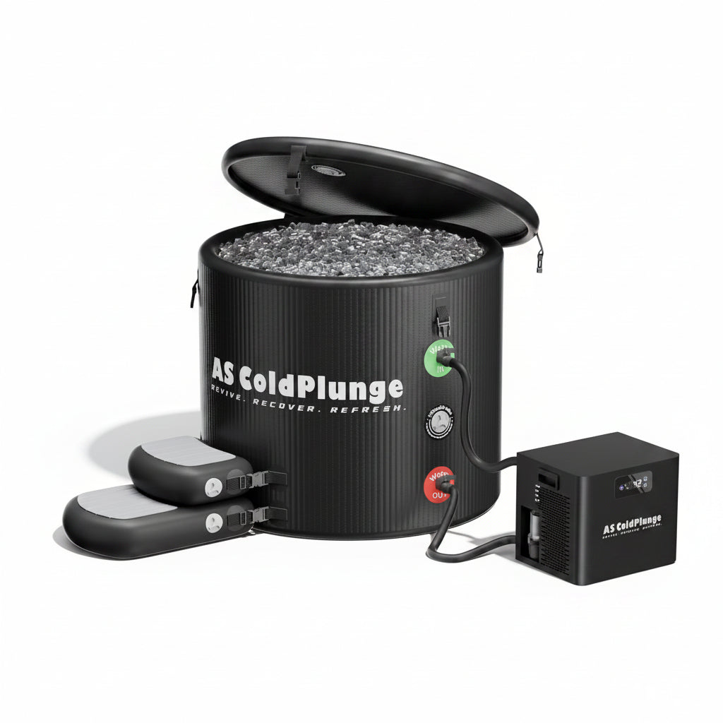 1/3 HP Ice Bath Chiller & 120 Gal Cold Plunge Tub Kit