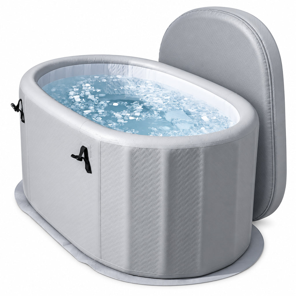 Inflatable Cold Ice Plunge Portable Bath Tub with Cover
