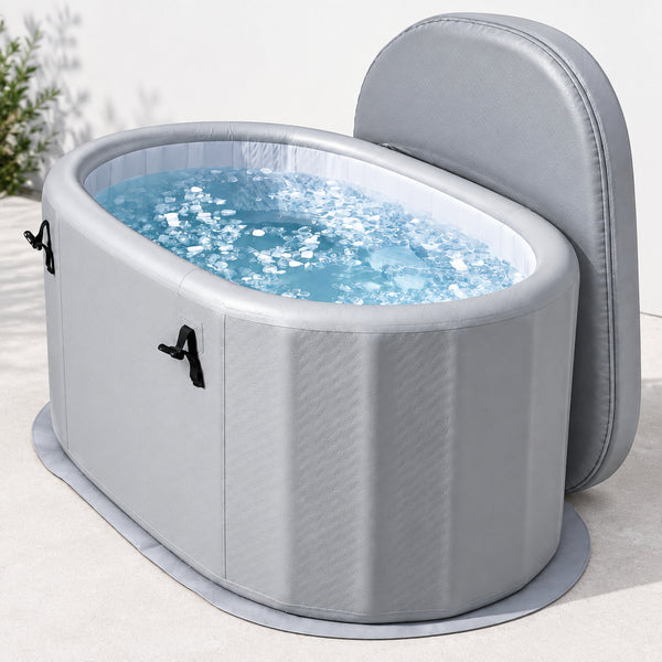 Inflatable Cold Ice Plunge Portable Bath Tub with Cover