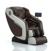 Full Body Massage Chair with Zero Gravity, Heated Back & Legs, 20 Airbags, Bluetooth, Shiatsu Recliner for Home — Studio Shot