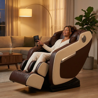 Full Body Massage Chair with Zero Gravity, Heated Back & Legs, 20 Airbags, Bluetooth, Shiatsu Recliner for Home — Lifestyle