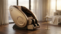 Massage Chair Zero Gravity Full Body with Heating and Bluetooth - Gold — Lifestyle