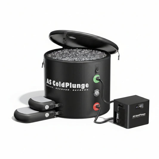 1/3 HP Ice Bath Chiller & 120 Gal Cold Plunge Tub Kit